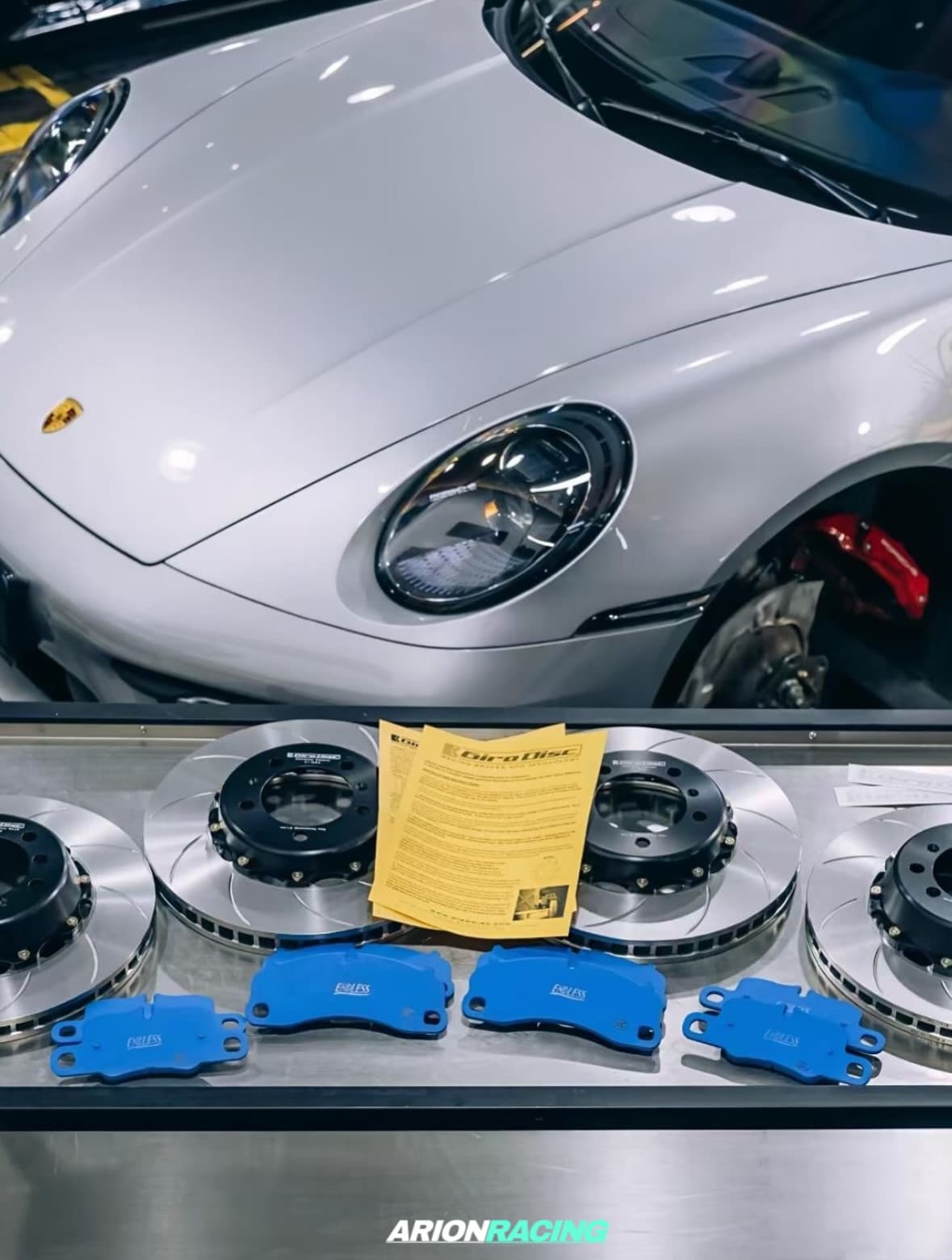 GiroDisc Two-Piece Rotors + Endless Pads · Porsche 992
